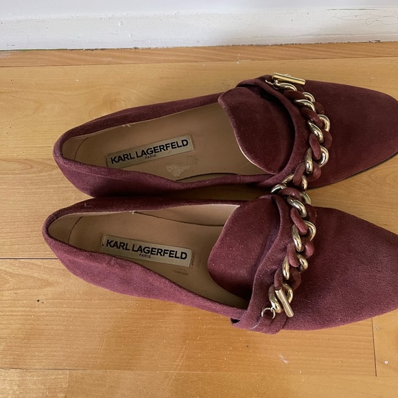 KARL LAGERFELD FLATS SIZE 7 very good condition! - Picture 2 of 3